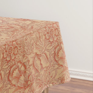 Nappe Vintage William Morris Pavot Motif floral