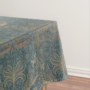 Nappe Vintage William Morris Peacock et Dragon