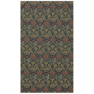 Nappe Vintage William Morris Rose et Lily