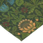 Nappe Vintage William Morris Violet et Columbine (Angle)