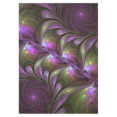 Nappe Violet Abstrait violet violet kaki fractal (Devant)