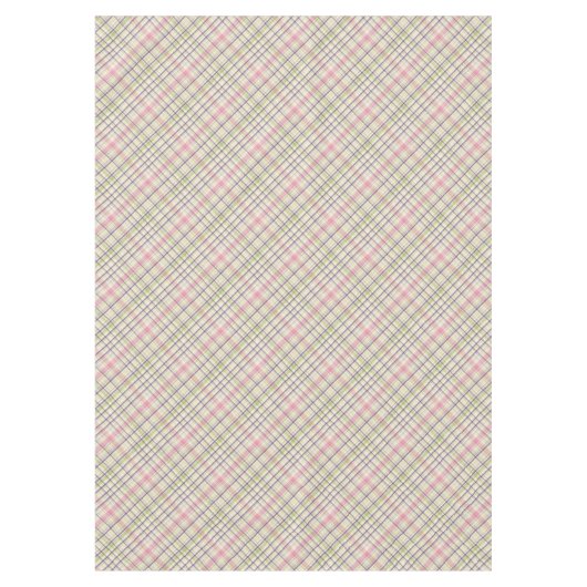 Nappe Violet rose pourpre citron vert Plaid Motif (Devant)