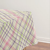 Nappe Violet rose pourpre citron vert Plaid Motif (In Situ)