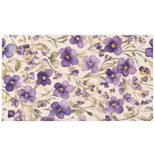 Nappe Violets - aquarelle (Devant (Horizontal))