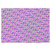 Nappe Violets colorés Pansy Flower Motif (Devant (Horizontal))