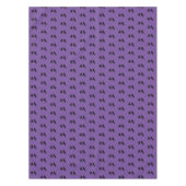 Nappe violette avec Chevaux - Choisir la couleur (Devant)