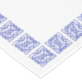 NAPPE VIOLETTE NŒUD CELTIQUE 52x70 (Angle)