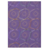 Nappe violette soleil et lune, nappe violette (Devant)