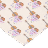 Nappe Violon, Chaussures de Ballet, Fleurs et Papillons (Angle)