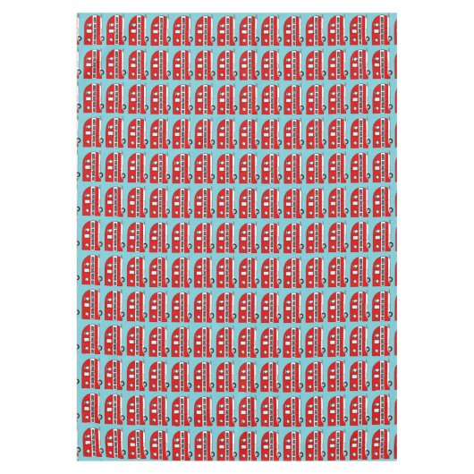 Nappe "Vis, ris, aime et camp" (Devant)