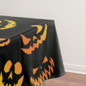 Nappe Visage du Citrouille Jack-o'-lantern (In Situ)