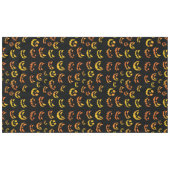 Nappe Visage du Citrouille Jack-o'-lantern (Devant (Horizontal))