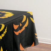 Nappe Visage du Citrouille Jack-o'-lantern (In Situ)