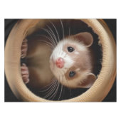 Nappe Visage du Ferret de bébé - Ferrets mignons (Devant (Horizontal))