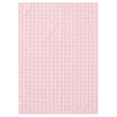 Nappe Visages de Lapin Rose (Devant)