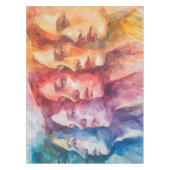 Nappe Visages des femmes - Peinture aquarelle (Devant)