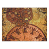 Nappe Vitesse grunge et horloge de Steampunk (Devant (Horizontal))