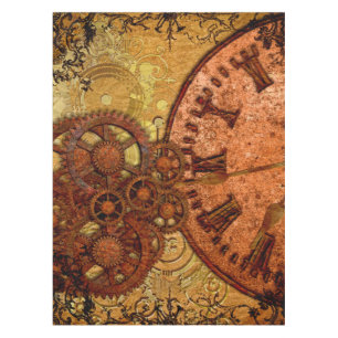 Nappe Vitesse grunge et horloge de Steampunk
