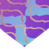 Nappe Vive orange vif violet Fuchsia Trefoil (Angle)