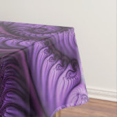 Nappe Vivid Cool Abstrait rose violet Fractal Art Spiral (In Situ)
