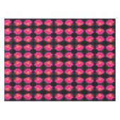 Nappe Vivid Pétales rose Abstrait Floral (Devant (Horizontal))