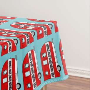 Nappe "Vivre, rire, aimer et Camp"