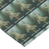 Nappe Voile d'or & Songbirds Noël Salutation (Angle)