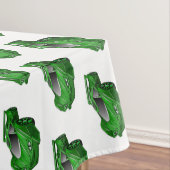 Nappe Voiture de sport verte avec illustration airfos (In Situ)