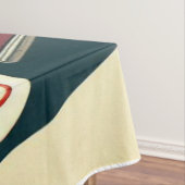 Nappe Voiture rouge vintage & Père Noël (In Situ)
