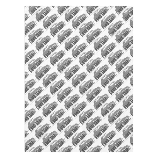 Nappe Voiture Vintage Voyage (Devant)