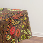 Nappe Voler, voler libellule sur la cannelle brun (In Situ)