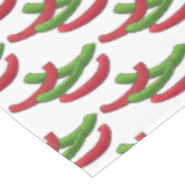 Nappe Volets de poivrons rouges et verts Pizza (Angle)