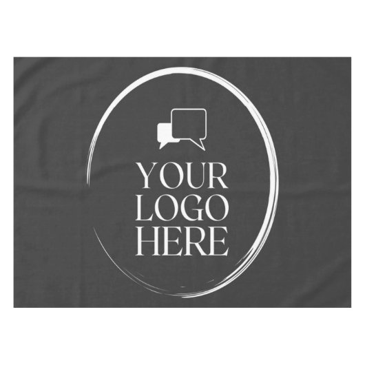 Nappe Votre logo ici moderne (Devant (Horizontal))