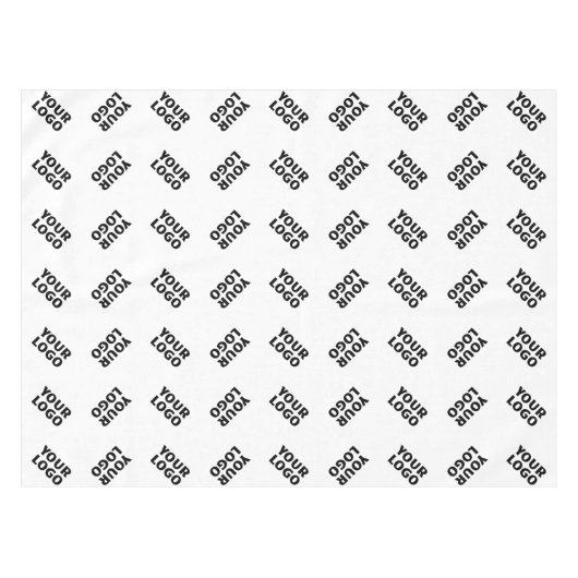 Nappe Votre logo | Motif répété de substitution simple (Devant (Horizontal))