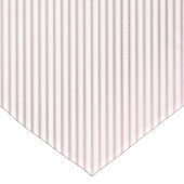 Nappe Votre nom | Blanc fin et Rose subtil Ombre Stripes (Angle)