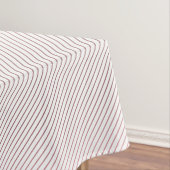 Nappe Votre nom | Blanc fin et Rose subtil Ombre Stripes (In Situ)