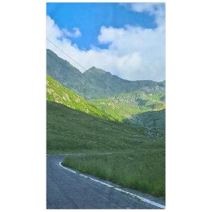 Nappe Vue alpine de Transfagarasan – Art montagneux de R