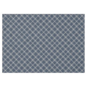 Nappe Vue en denim bleu et blanc (Devant (Horizontal))