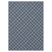 Nappe Vue en denim bleu et blanc (Devant)