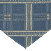 Nappe Vue en denim bleu et blanc (Angle)