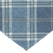 Nappe Vue en denim bleu et blanc (Angle)