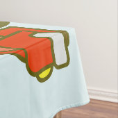 Nappe Vue latérale du camion père Noël Joyeux Noël (In Situ)