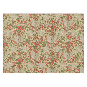 Nappe Walter Crane Cacatoès rosalbin Grenade rouge Art