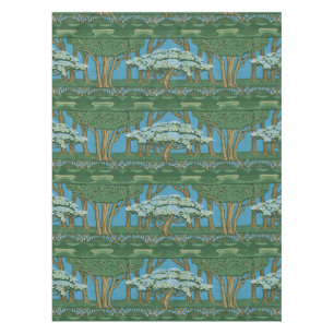 Nappe Walter Crane Papier peint vintage forêt arbre de m