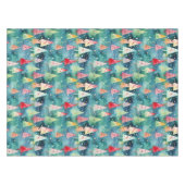 Nappe Watercolor Colorful Festive Rainbow Christmas Tree (Devant (Horizontal))