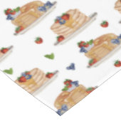 Nappe Watercolor Pancakes Berries Breakfast Brunch (Angle)