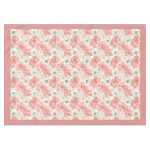 Nappe Watercolor pink and gold modern chic tablecloth (Devant (Horizontal))