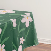 Nappe Watercolor Pink Floral Botanical Dark Green design (In Situ)