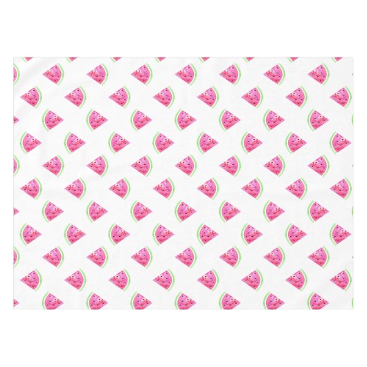 Nappe Watercolor Watermelon (Devant (Horizontal))