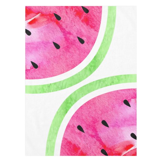 Nappe Watercolor Watermelon (Devant)